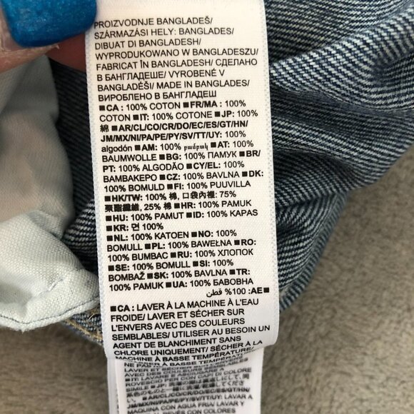 Gap Distressed Medium Wash Denim Overalls - Picture 7 of 16